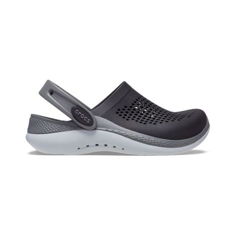 Zueco Crocs LiteRide 360 Niño Black/Grey-1