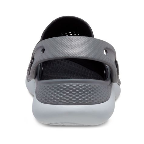 Zueco Crocs LiteRide 360 Niño Black/Grey-4