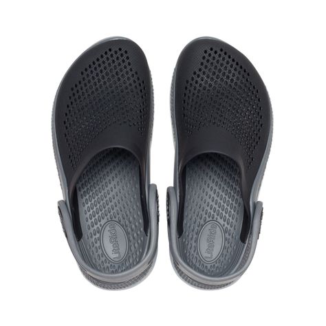 Zueco Crocs LiteRide 360 Niño Black/Grey-5