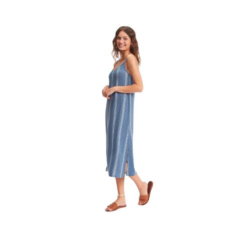 Vestido Roxy Promised Land Bijou Mujer Azul-1