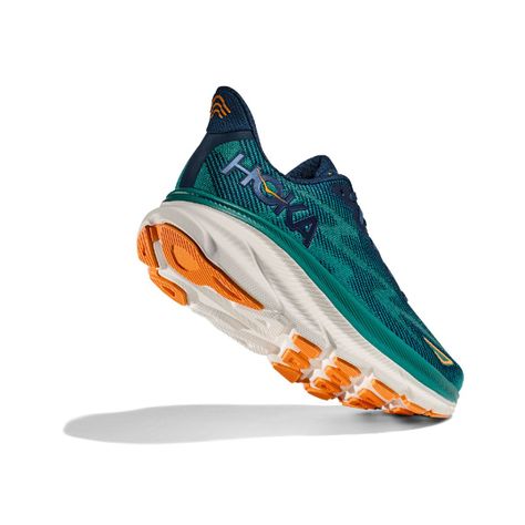 Zapatillas Hoka Clifton 9 Hombre Midnight/Oceanic-3