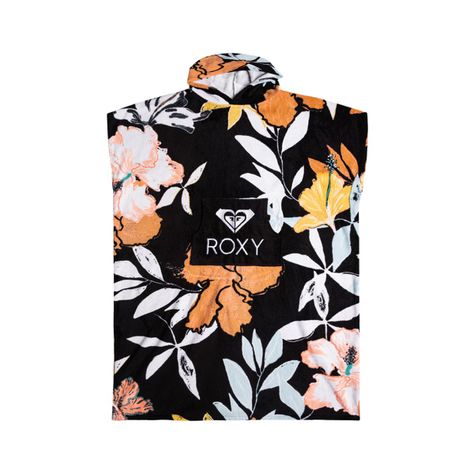 Poncho Toalla Roxy Stay Magical Mujer Anthracite Island-0