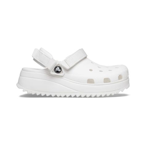 Zueco Crocs Classic Hiker Mujer White-1