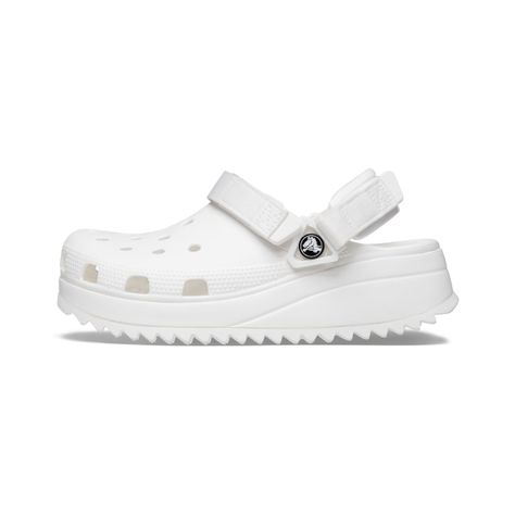 Zueco Crocs Classic Hiker Mujer White-2