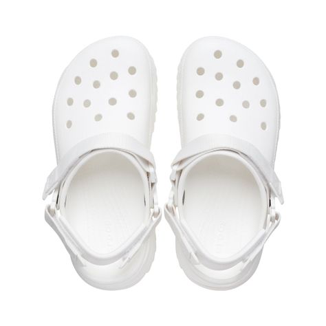 Zueco Crocs Classic Hiker Mujer White-5
