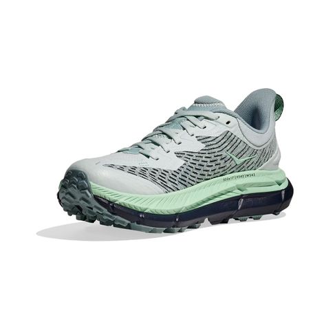 Zapatillas Hoka Mafate Speed 4 Mujer Droplet/Mint Fluorite-2
