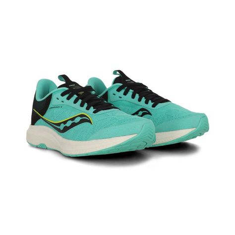 Zapatilla Saucony Freedom 5 Mujer Cool Mint/Acid-4