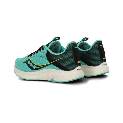 Zapatilla Saucony Freedom 5 Mujer Cool Mint/Acid-5