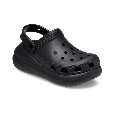 Zueco Crocs Classic Crush Mujer Black-0