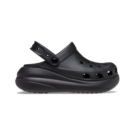 Zueco Crocs Classic Crush Mujer Black-1