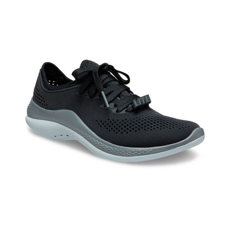 Zapatilla Crocs LiteRide 360 Pacer Mujer Black/Slate Grey-0