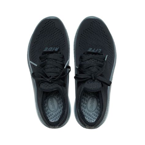 Zapatilla Crocs LiteRide 360 Pacer Mujer Black/Slate Grey-5