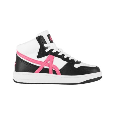 Zapatillas Joven Palermo Alphabet Blancas/Negras/Fucsias-0