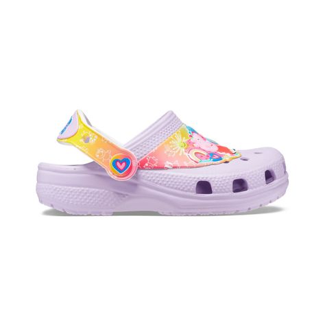 Zueco Crocs Classic Peppa Pig Niños TD Purple-1