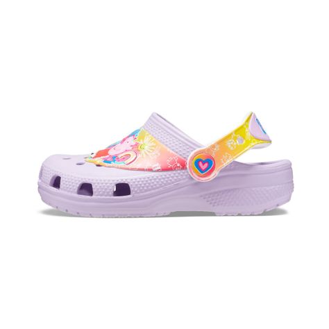Zueco Crocs Classic Peppa Pig Niños TD Purple-2