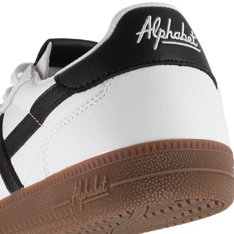 Zapatillas Mujer Monterey 301 Alphabet Blancas/Negras-5