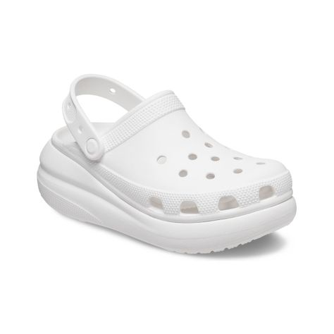 Zueco Crocs Classic Crush Mujer White-0