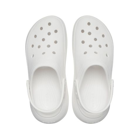 Zueco Crocs Classic Crush Mujer White-5