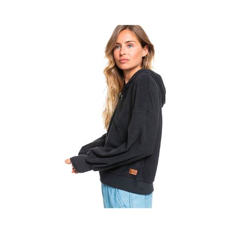 Polerón Roxy Time Will Tell Mujer Anthracite-1