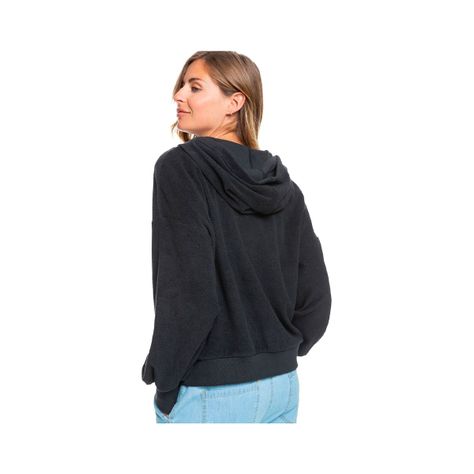 Polerón Roxy Time Will Tell Mujer Anthracite-2