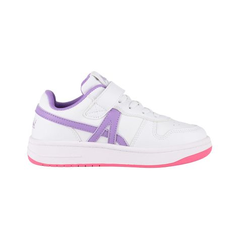 Zapatillas Niños Wattles Alphabet Blancas/Lilas-0