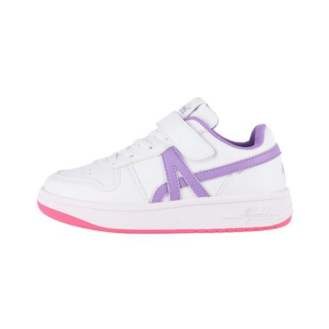 Zapatillas Niños Wattles Alphabet Blancas/Lilas-1