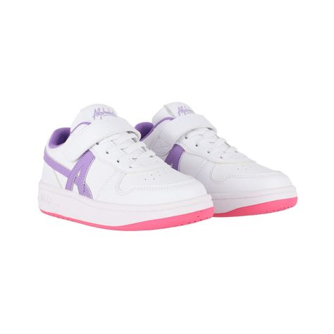 Zapatillas Niños Wattles Alphabet Blancas/Lilas-2