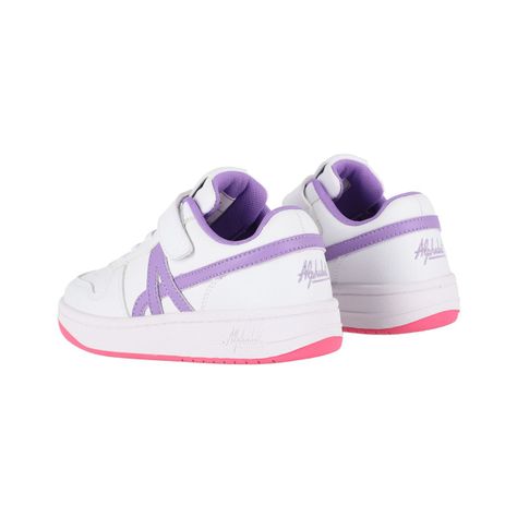 Zapatillas Niños Wattles Alphabet Blancas/Lilas-3