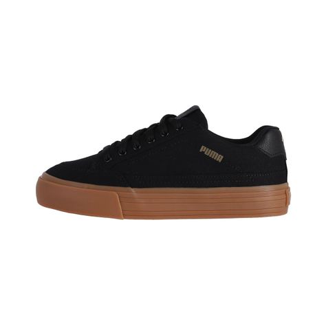 Zapatilla Puma Court Classic Vulc Hombre Negras/Café-0