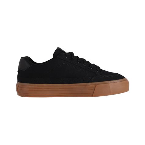 Zapatilla Puma Court Classic Vulc Hombre Negras/Café-1