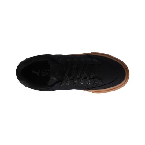 Zapatilla Puma Court Classic Vulc Hombre Negras/Café-4