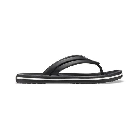 Sandalia Crocs Crocband Flip Mujer Black-1