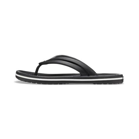 Sandalia Crocs Crocband Flip Mujer Black-2