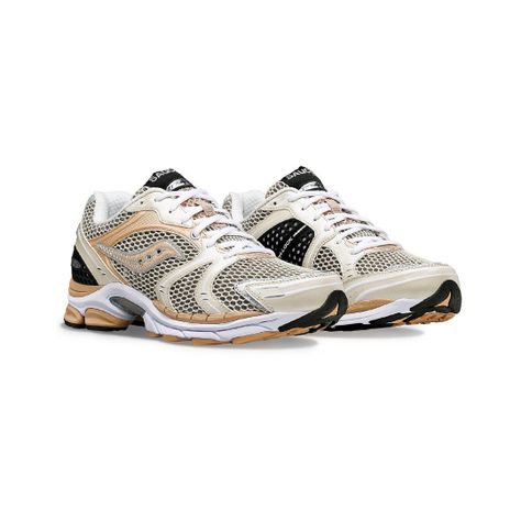 Zapatilla Saucony Progrid Triumph 4 Hombre Cream/Tan-2