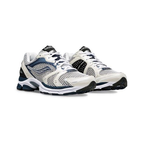 Zapatilla Saucony Progrid Triumph 4 Hombre White/Navy-2
