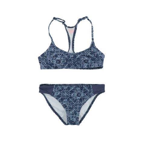 Traje de Baño Niña Roxy Tri Halter Perou Ditsy Marshmallow-0