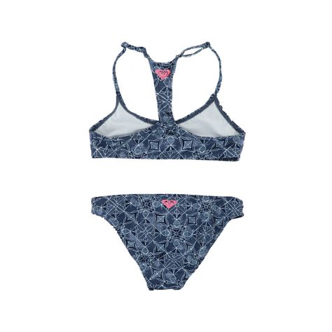 Traje de Baño Niña Roxy Tri Halter Perou Ditsy Marshmallow-1