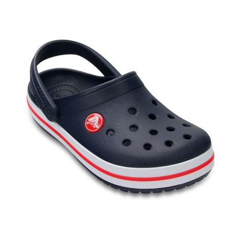 Zueco Crocs Crocband Niño Navy/Red-0