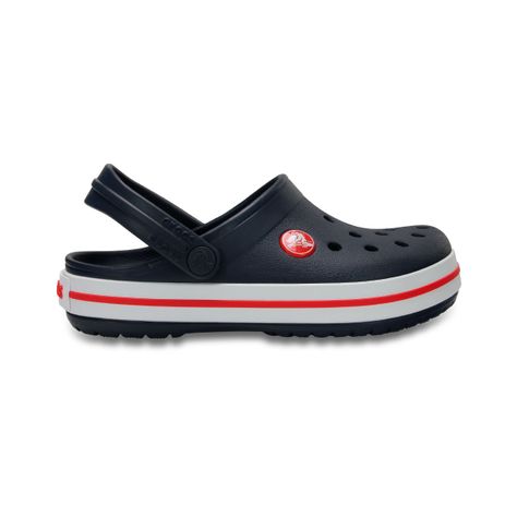 Zueco Crocs Crocband Niño Navy/Red-1