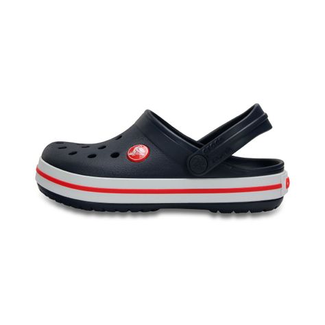 Zueco Crocs Crocband Niño Navy/Red-2