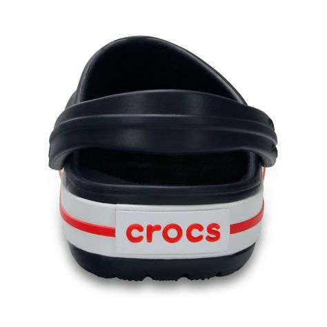 Zueco Crocs Crocband Niño Navy/Red-4