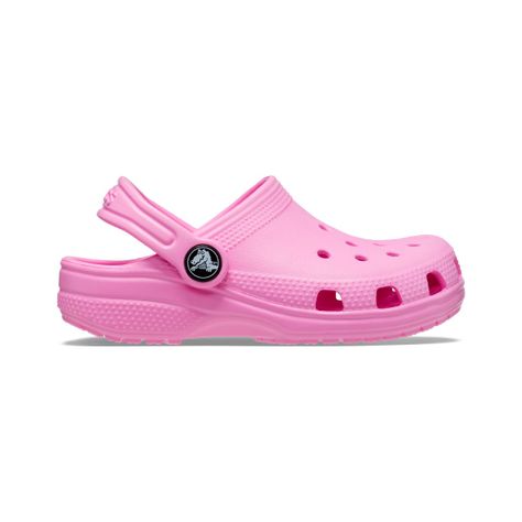 Zueco Crocs Classic I Niña TD Taffy Pink-1