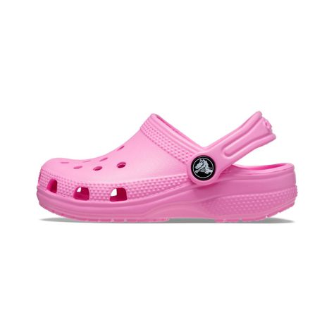 Zueco Crocs Classic I Niña TD Taffy Pink-2