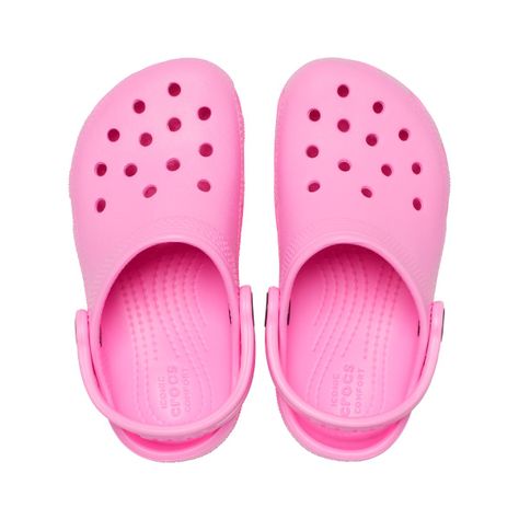 Zueco Crocs Classic I Niña TD Taffy Pink-5