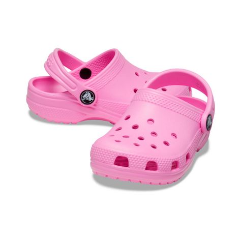 Zueco Crocs Classic I Niña TD Taffy Pink-6