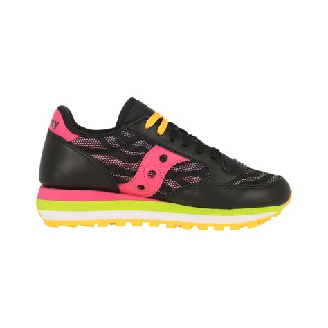 Zapatilla Saucony JazzTriple Zebra Mujer Black-1