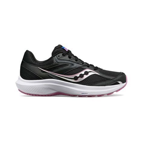 Zapatilla Saucony Cohesion 17 Mujer Black/Orchid-1