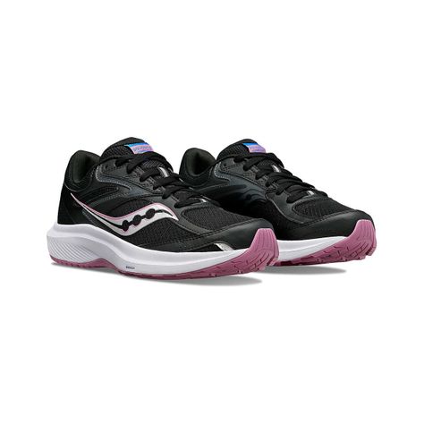 Zapatilla Saucony Cohesion 17 Mujer Black/Orchid-2