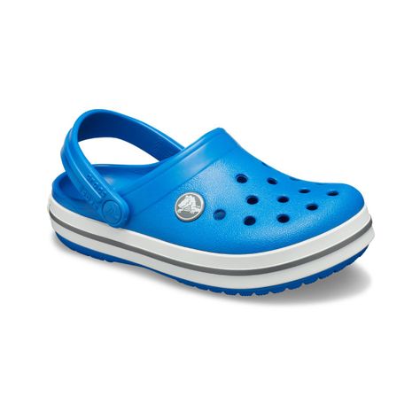 Zueco Crocs Crocband Niños TD Bright Cobalt/Charcoal-0