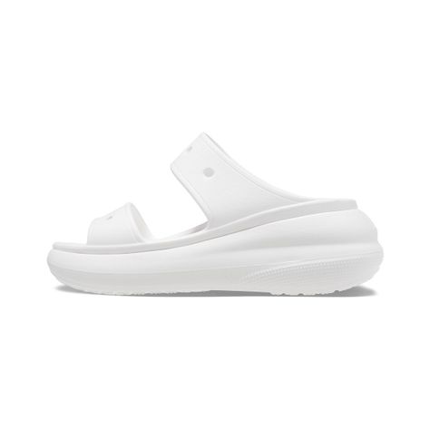 Sandalia Crocs Classic Crush Mujer White-2